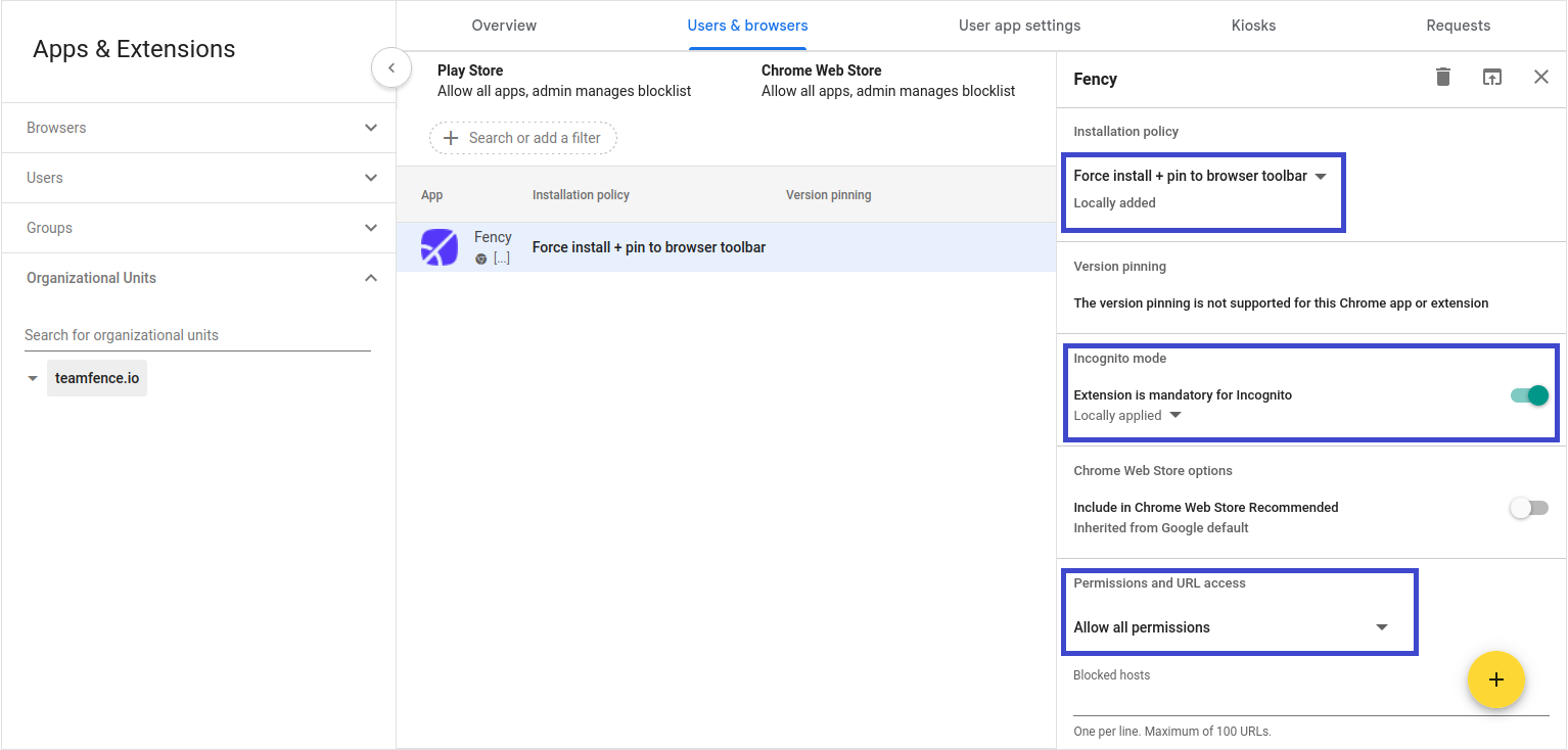 Fency Documentation Overview